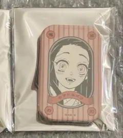 鬼滅の刃 竈門禰豆子 スクエア缶バッジ