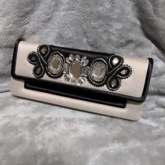 DIANA (ダイアナ) ビジュー付 2way クラッチバッグ/パーティーバッグ