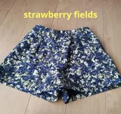 STRAWBERRY-FIELDS 花柄 ショートパンツ