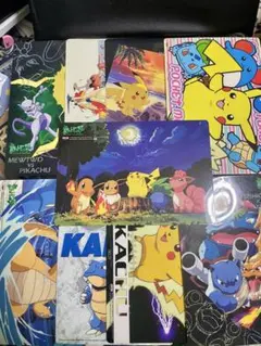 【超貴重】ポケットモンスター 下敷き　まとめ売り　バンプレスト　初代　【非売品】