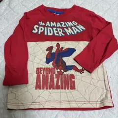 スパイダーマン キッズ 長袖Tシャツ4T