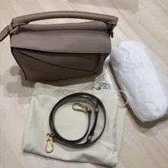 LOEWE パズルバッグ スモール サンドのサムネイル