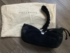 【ANTEPRIMA】アンテプリマ スエード ブラック ミニバッグ ヴィンテージ