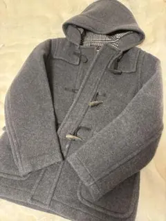 【値下げ】LONDON Tradition フード付きダッフルコート グレー