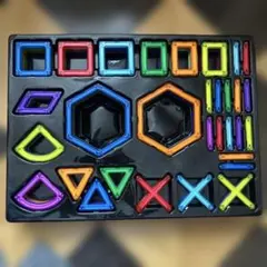 POWER CLIX 磁石付きブロック 74ピースのサムネイル