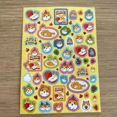 ハムモンドカレー　シール　平成　ハムスター