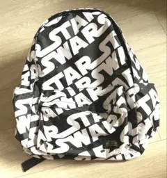 極美品　スターウォーズ　折り畳み　リュック　折りたたみ　ポケッタブル　ロゴ