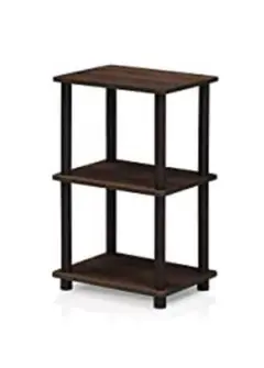 Furinno 16101WN/BR 2スペースシェルフラック