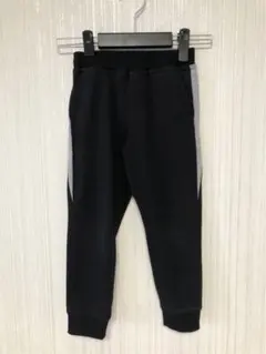 黒/グレー スウェットパンツ サイドポケット付き