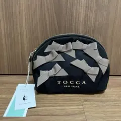 TOCCA NEW YORK リボン ポーチ ブラックのサムネイル