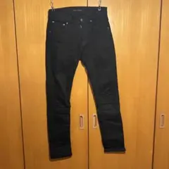 NudieJeans Tight Terry W28 L32 ブラック デニム