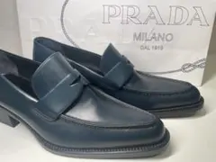 PRADA 21AW グリーン レザーシューズ BTS 着用 ジン テテ JIN - メルカリ
