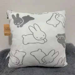 【新品未使用タグ付き】ミッフィー miffy 背当てクッション こうさぎ