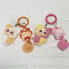 ぷくっとアングリーフェイス マスコット キーホルダー キーリング