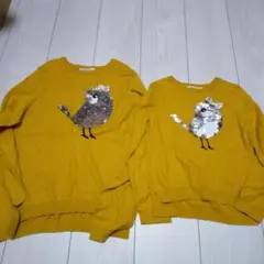 H&M　薄手カットソー　キッズ　140 120 セット