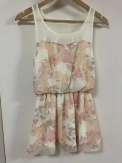 美品！リエンダ rienda ミニワンピース  花柄