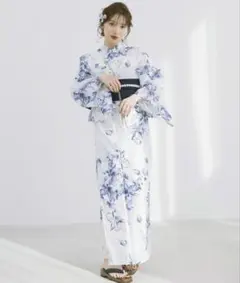 涼風の水彩ひなげし】 Dita ☆新品未使用 浴衣5点セット - メルカリ