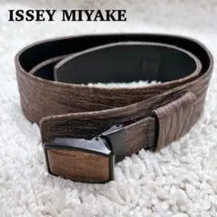イッセイミヤケ 薔薇 デカバックル 金具 レザー ベルト グレー 2025年最新】ISSEY MIYAKE メンズ ベルトの人気アイテム - メルカリ