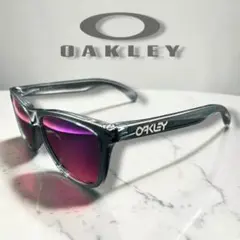 稀少色・美品✨オークリー フロッグスキン OO9245-18 クリスタルブラックのサムネイル