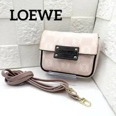 LOEWE ポーチ レディース ピンク 3WAY 小物入れ