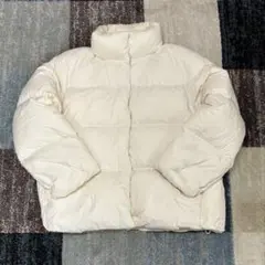 UNIQLO Lサイズ ナノデザイン ダウンジャケット アイボリー