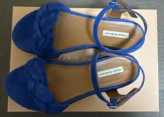 【新品未使用】ファビオルスコーニ スエードサンダル