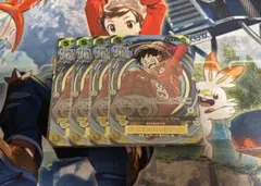 ワンピースデイ24 プレミアムカードコレクション ルフィ パラレル　プロモ　4枚