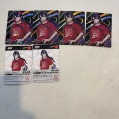 にじさんじ　長尾景　紙類　カード