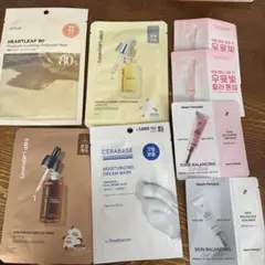 4種マスク、サンプルセット　ANUA CNP