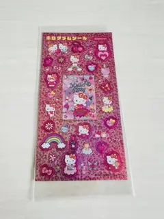 ハローキティ　ホログラムシール　平成　レトロ