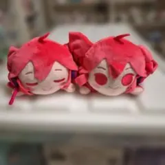 重音テト　寝そべりぬいぐるみ　2体セット　まとめ売り