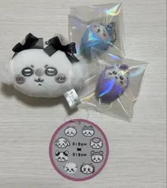 【匿名配送】ハチワレモモンガ3点セット
