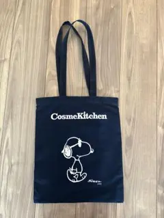 ⭐︎CosmeKitchen コスメキッチン スヌーピー トートバッグ ネイビーのサムネイル