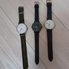 腕時計　３個セット(要電池交換)