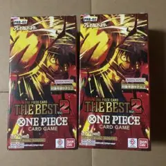 ワンピースカード　ザベスト2 2box