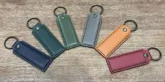 レザー製キーホルダー
