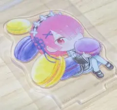 美品　リゼロ ラム アクリルスタンド マカロン付き