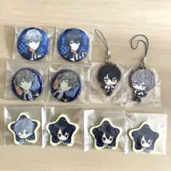 あんスタ　朔間凛月　瀬名泉　缶バッジ　ラバーマスコット