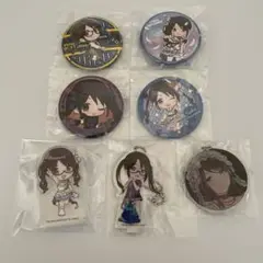三峰結華　アイドルマスターシャイニーカラーズ　アクキーほか計7点　7cn