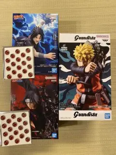 GiGO限定 うちはサスケ うちはイタチ シール2枚　Grandista ナルト