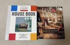 テレンス・コンラン他インテリア洋書2冊セット　NEW HOUSE BOOK