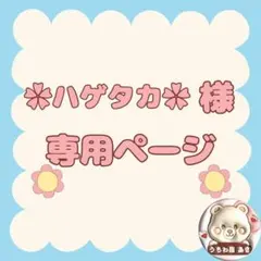 ハゲタカ様　専用ページ