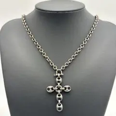 希少 極美品✨グッチ マリーナクロス オールド ヴィンテージ 925 ネックレス