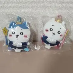 ちいかわ バ〜スディッ…マスコット(ちいかわ ハチワレ)2点セット 新品