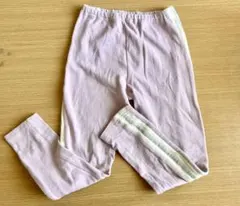 ever closet 130スパッツ　サイドストライプ 長ズボン薄紫　女の子