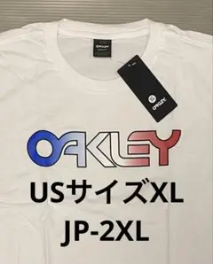 10-Oakley Tシャツ USサイズXL ホワイト 送料込み/ネコポス発送