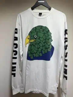 【レア】Patta パタ イーグル ドル柄 ロンT ホワイト L 袖プリントのサムネイル