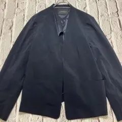 ユナイテッドアローズ [手洗い可能/パウダリー]ノーラペル ジャケット 2XL