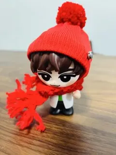 在庫セールsnowman ソフビ　舘様用　マフラーandイニシャル帽子