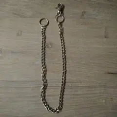 ウォレットチェーン シルバーカラー